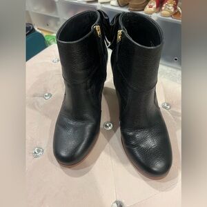 Kate Spade black booties 8.5
